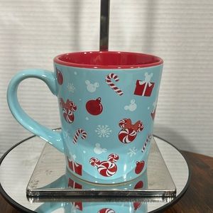 Disney Mickey and Minnie Christmas peppermint mug